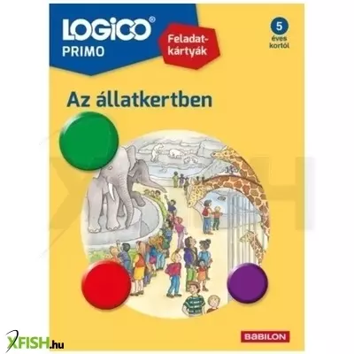 Logico Primo: Az állatkertben feladatkártyák