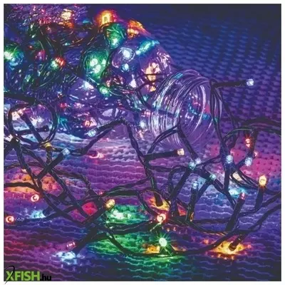 dekortrend basic: kültéri fényfüzér időzítő funkcióval, 80 led, színes