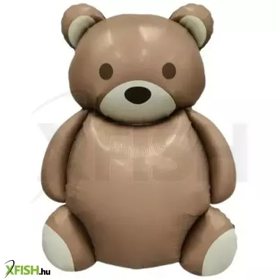 Maci alakú fólia lufi - 52 x 68 cm