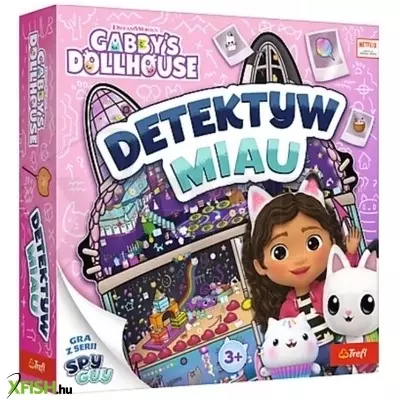 Gabi babaháza: Spy Guy - Detective Meow társasjáték