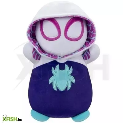 Squishmallows Hugmee: Ghost Spider plüssfigura - 25 cm