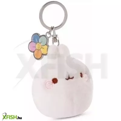 Nici: Molang, a nyuszi plüss kulcstartó - 6 cm