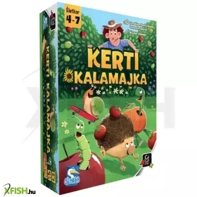 Kerti kalamajka társasjáték.