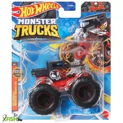 Hot Wheels Monster Trucks: Bone Shaker kisautó, 1:64