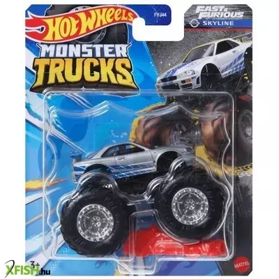 Hot Wheels Monster Trucks: Fast&Furious kisautó, 1:64