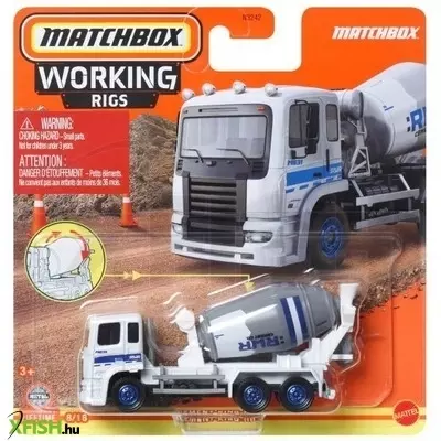 Matchbox: Working Rigs - Cement King HD kisautó