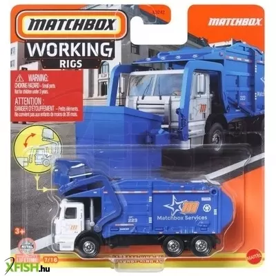 Matchbox: Working Rigs - Garbage King XL kisautó