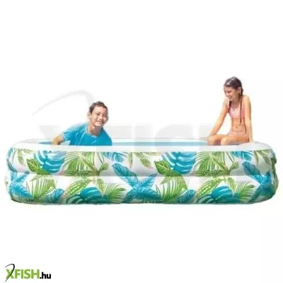 Intex: Trópusi felfújható családi medence - 229 x 152 x 48 cm