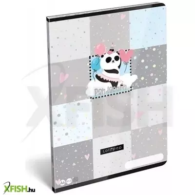 pandacorn: négyzetrácsos füzet, 32 lap - a4