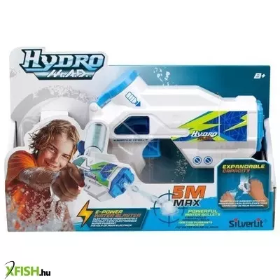 silverlit: hydro m.a.d mini elektromos vízipisztoly - fehér