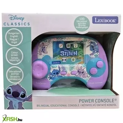 lexibook: stitch oktató konzol - magyar és angol nyelvű