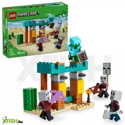 lego® minecraft® illagerek őrjárata a sivatagban 21267