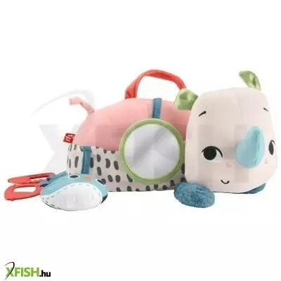 Fisher-Price Planet Friends: Pocakrinó babafoglalkoztató plüssjáték