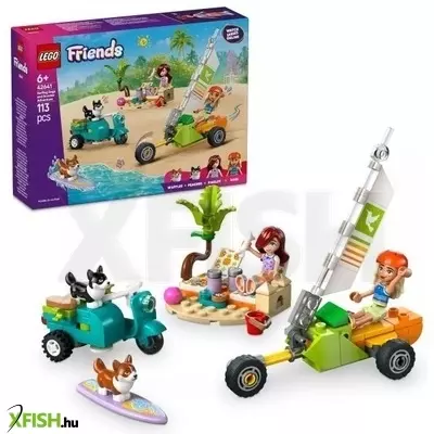 LEGO® Friends Szörföző kutyák és robogós kalandok 42641