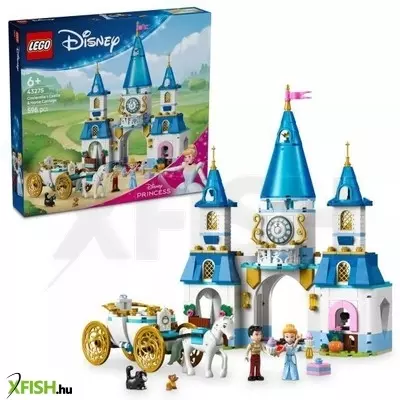 LEGO® Disney Hamupipőke kastélya és hintója 43275
