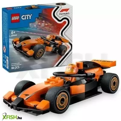 LEGO® City F1®-es pilóta McLaren versenyautóval 60442