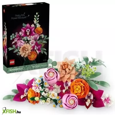 LEGO® Botanicals Rózsaszín virágcsokor 10342