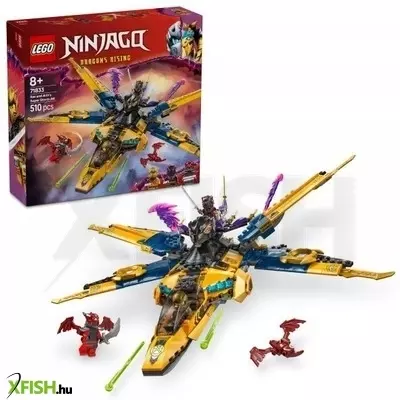 LEGO® NINJAGO® Ras és Arin szuper viharrepülője 71833