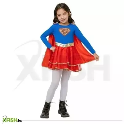 Super Girl jelmez - 110-120 cm