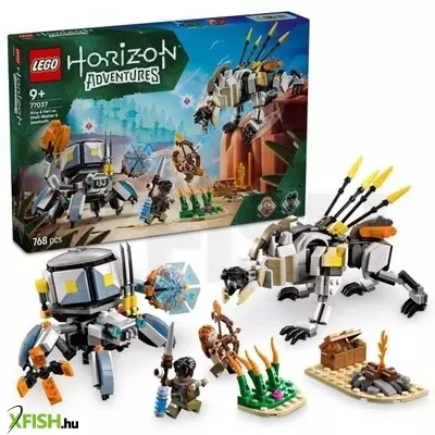 lego® horizon adventures aloy és varl a páncéljáró és a fűrészfog ellen 77037