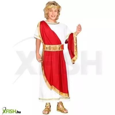 Római császár jelmez kiegészítőkkel - 128 cm