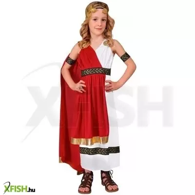 Római császárné jelmez kiegészítőkkel - 140 cm