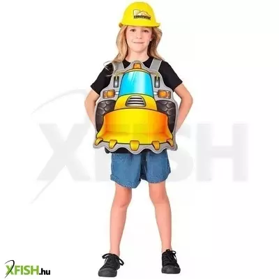 Homlokrakodó mintájú jelmez sisakkal - 113 cm