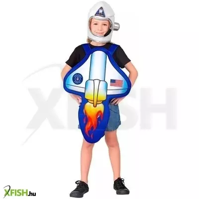 Űrhajós jelmez sisakkal - 113 cm