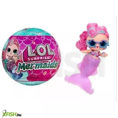 L.O.L. Surprise: Kicsi meglepetés baba csináld magad színváltó sellőuszonnyal