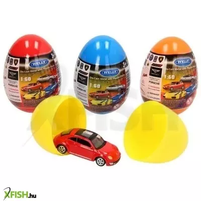 Welly: Meglepetés autó tojásban, 1:60