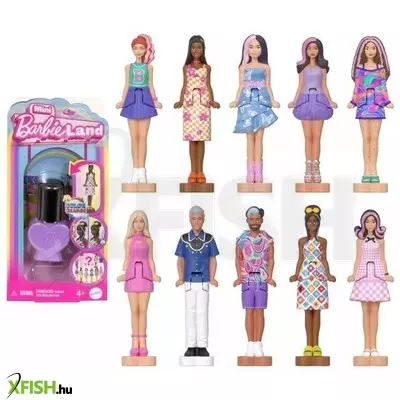 Barbie: Mini BarbieLand meglepetés a körömlakkban baba