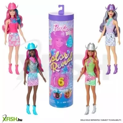 Barbie: Color Reveal meglepetés baba - Disco sztár