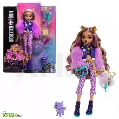 Monster High: Szörnyen új Clawdeen baba