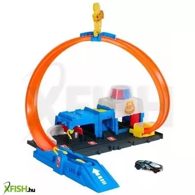 hot wheels city: rendőrállomás