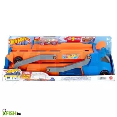 Hot Wheels: Autószállító 8 db kisautóval