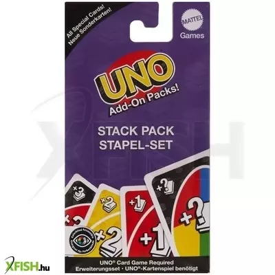 Uno: Kiegészítő kártyacsomag - többféle