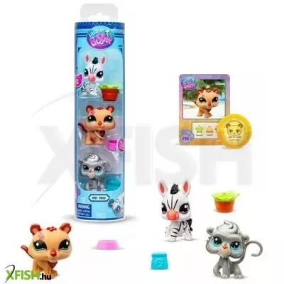Littlest Pet Shop: Zoo Pets játékfiguraszett - 3 db-os