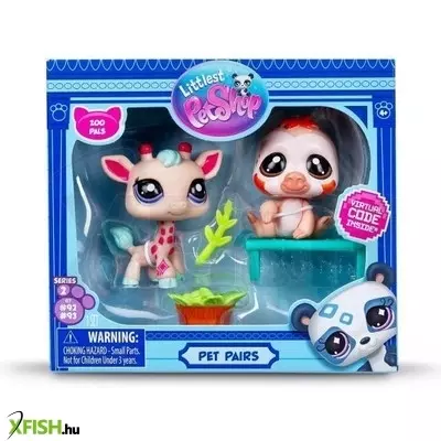 Littlest Pet Shop: Zoo Chill figuraszett, 2. széria - 2 db-os