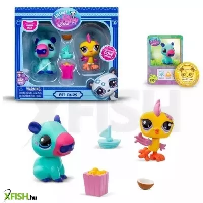 Littlest Pet Shop: Paw-sitive figuraszett, 2. széria - 2 db-os