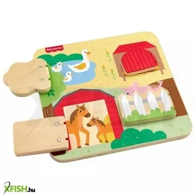 Fisher-Price: Wood Kukucska farm, fa