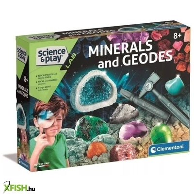 Science & Play: Ásványok és Geódák tudományos készlet
