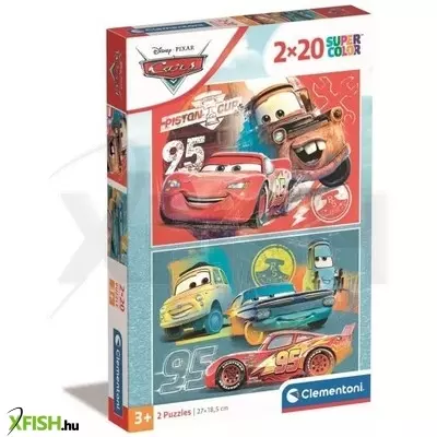 Disney: SuperColor Verdák - 2 x 20 darabos puzzle