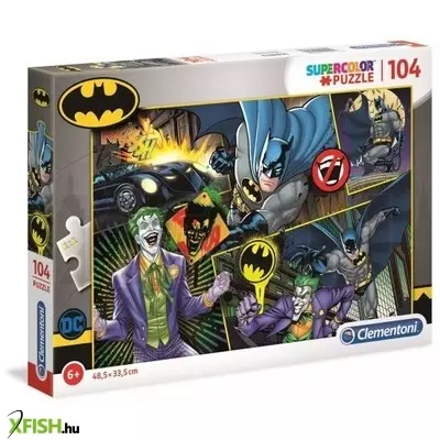 Clementoni: SuperColor Batman - 104 darabos puzzle