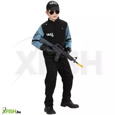 Amerikai S.W.A.T kommandós jelmez - 128 cm