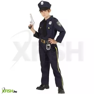 Rendőr jelmez - 128 cm