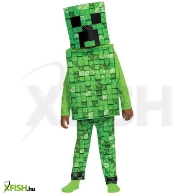 Minecraft: Creeper jelmez - 110-122 cm