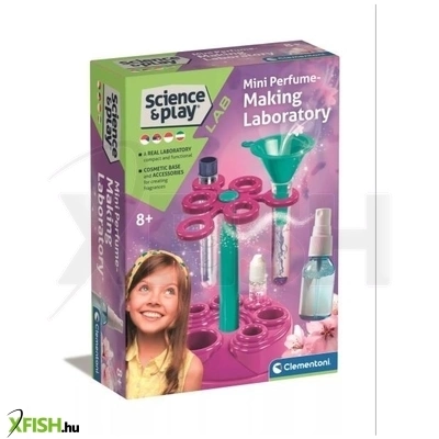 clementoni: csináld magad mini parfümkészítő labor szett