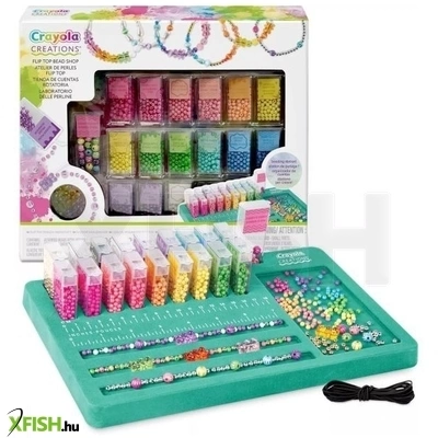 crayola creations: ékszerkészítő készlet tárolódobozban