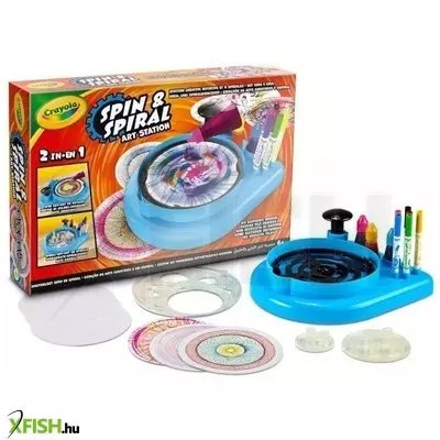 Crayola: Spin & Spiral művészkészlet
