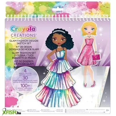 Crayola Creations: Glam divattervező album kiegészítőkkel